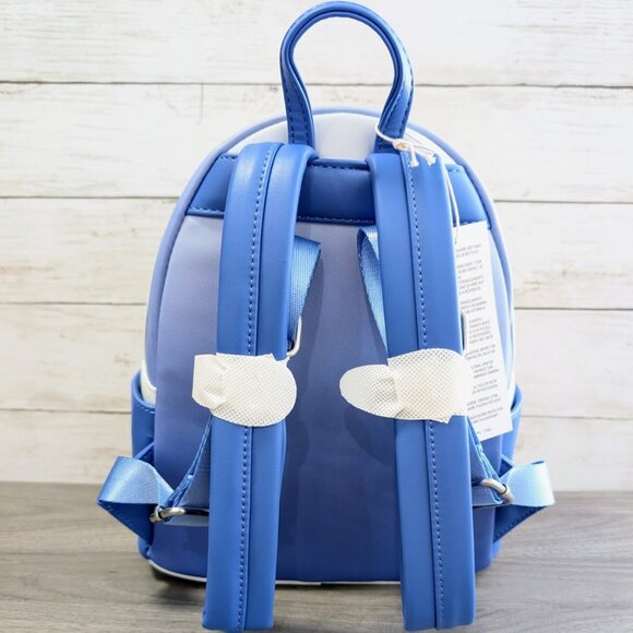 Star Wars Loungefly Mini Backpack Hoth AT-AT Empire Strikes Back Blue - Picture 6 of 8